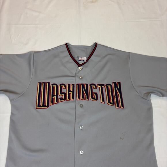 Vintage Majestic Washington Nationals MLB Baseball Jersey Men's 25.25x31.5 - Picture 2 of 12